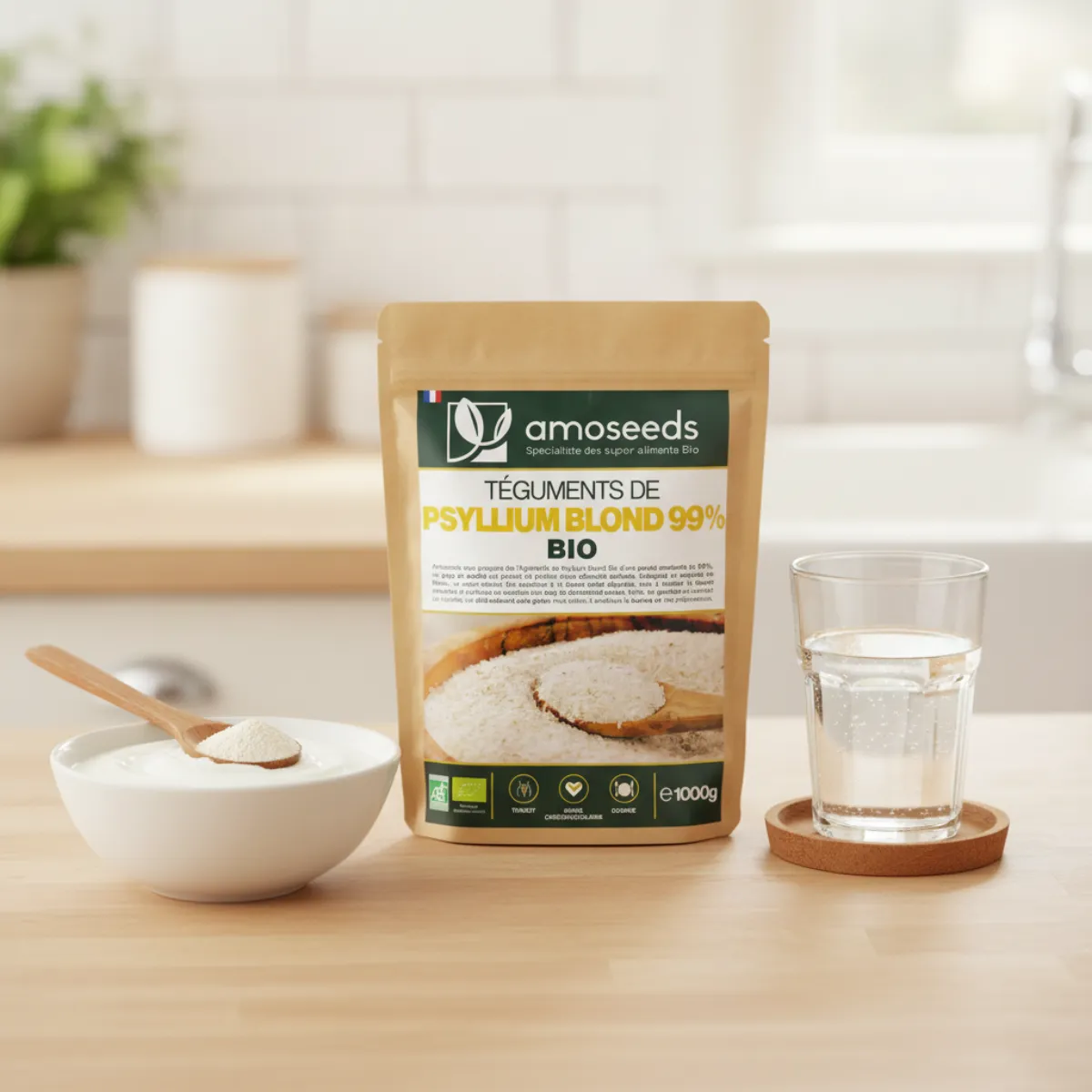 Psyllium Blond Bio Amoseeds : mon avis après 12 semaines de cure