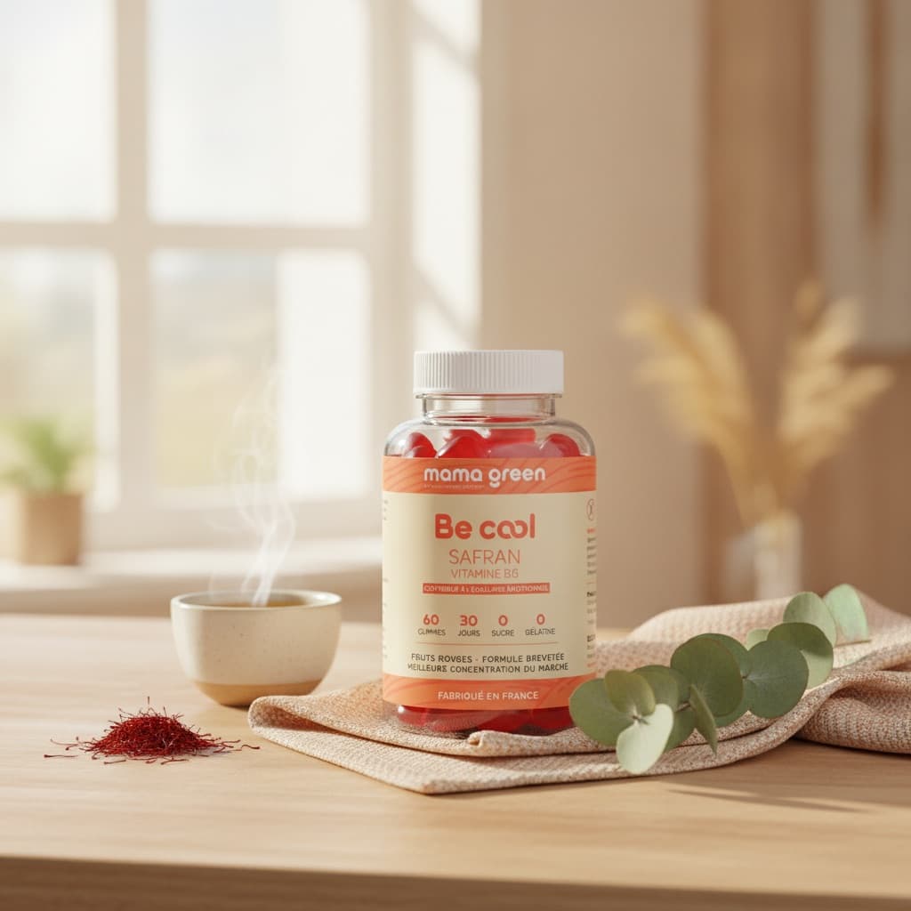 Avis Be Cool de Mama Green : mon test du gummy au safran