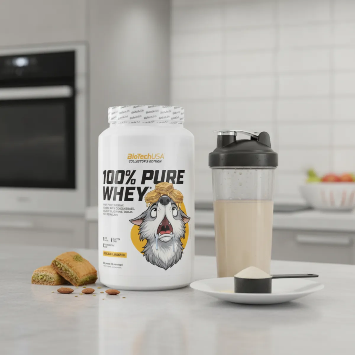 BiotechUSA 100% Pure Whey (Baklava) : mon avis complet et le vrai prix au kilo