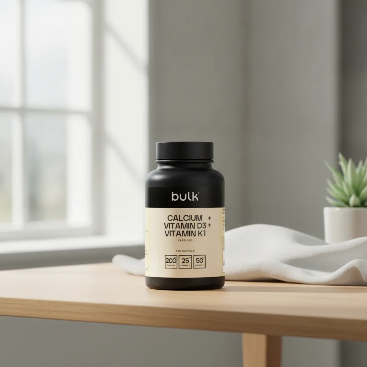 Avis Bulk Calcium, Vitamine D3 + K1 : mon test honnête