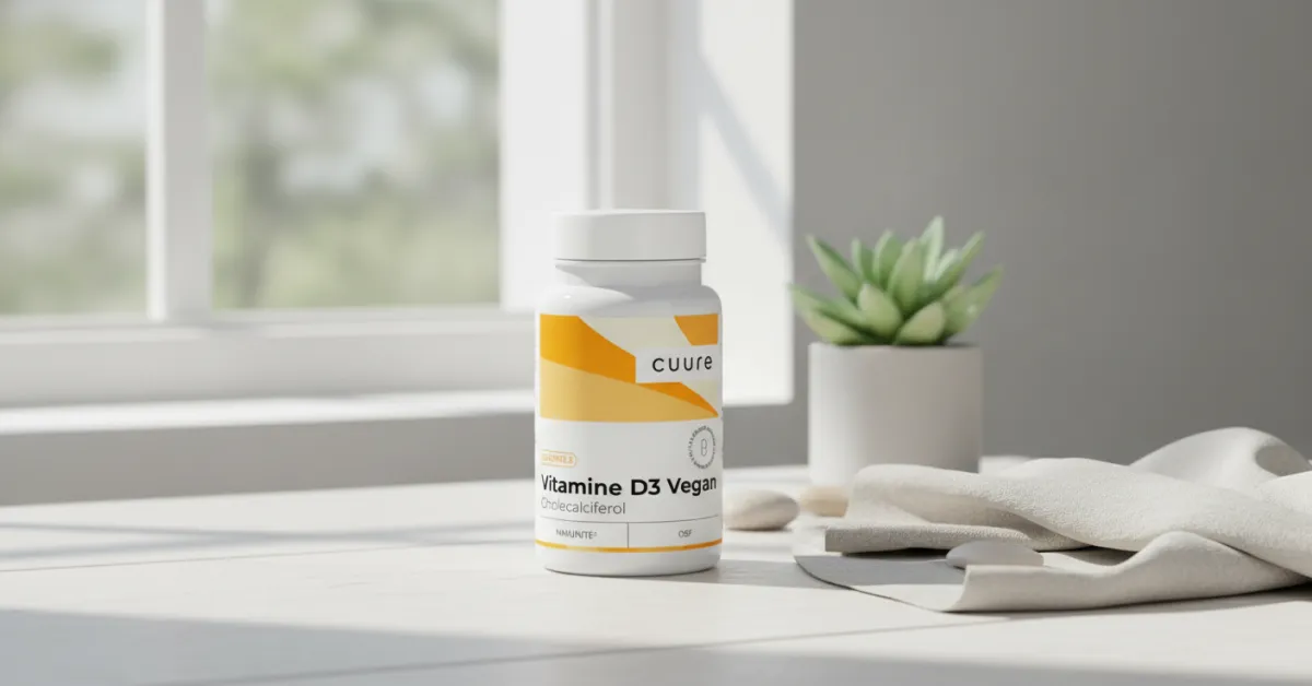 Avis Cuure Vitamine D Vegan : mon test de la D3 d'algue