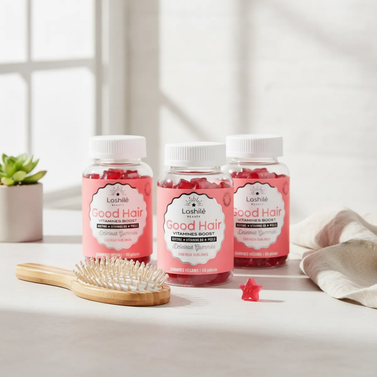Avis Good Hair Vitamins de Lashilé Beauty : mon test des gummies cheveux