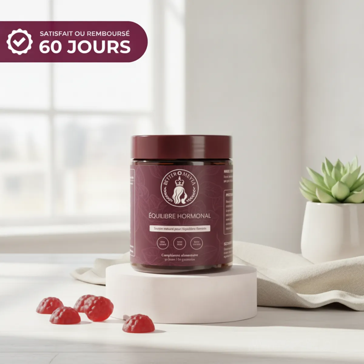 Avis Gummies Équilibre Hormonal de Better Omevia : mon test honnête
