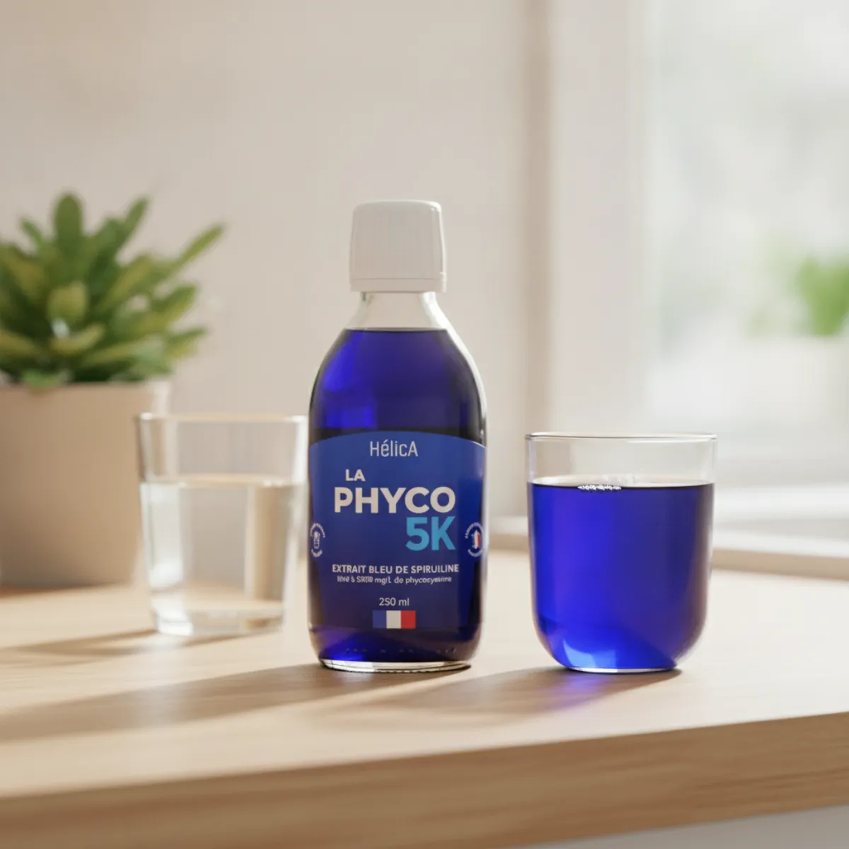 Mon avis sur La Phyco 5K de Maison Helica, l'extrait bleu de spiruline
