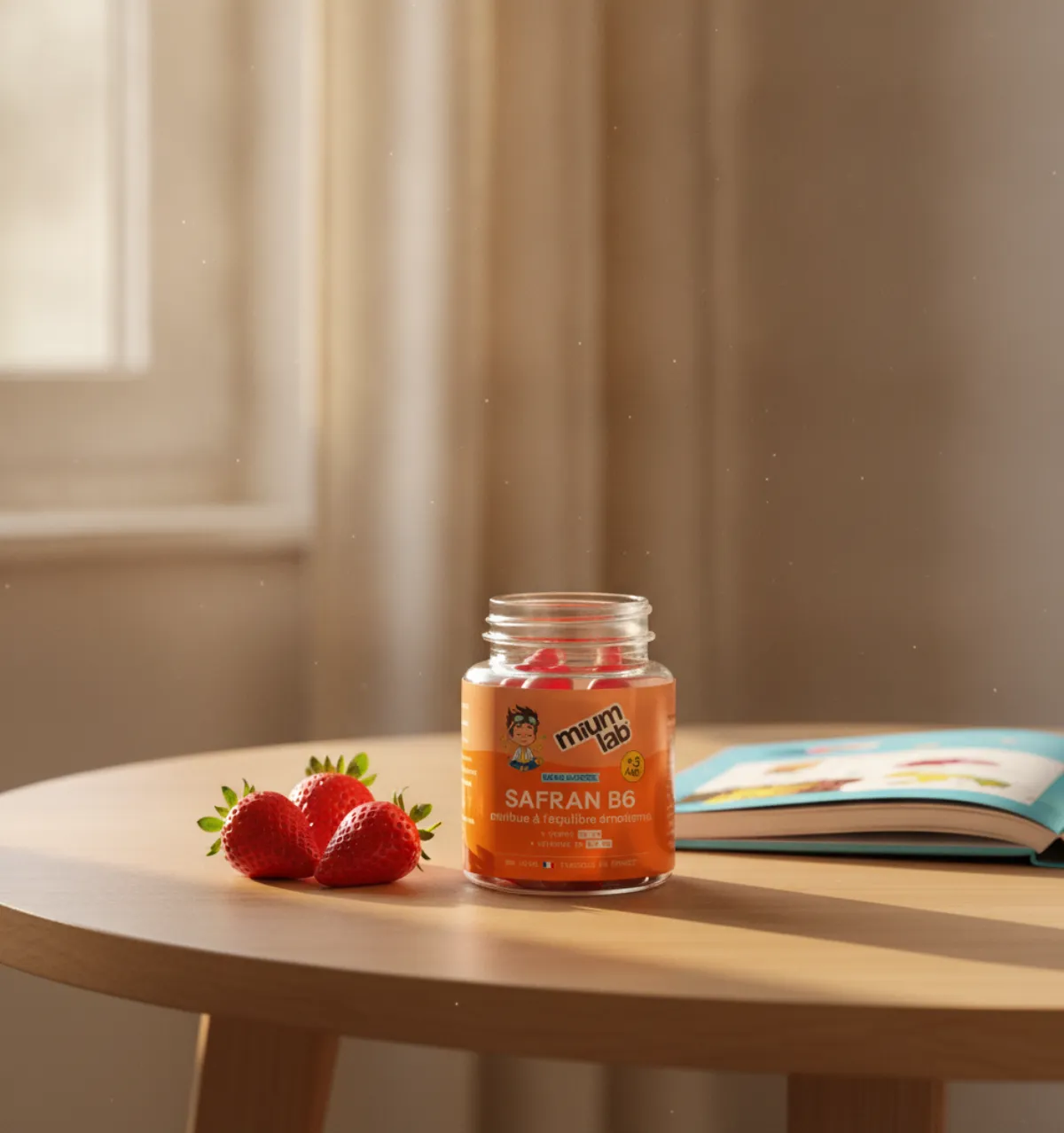 Mon avis sur les Gummies Safran B6 Enfants de MiumLab
