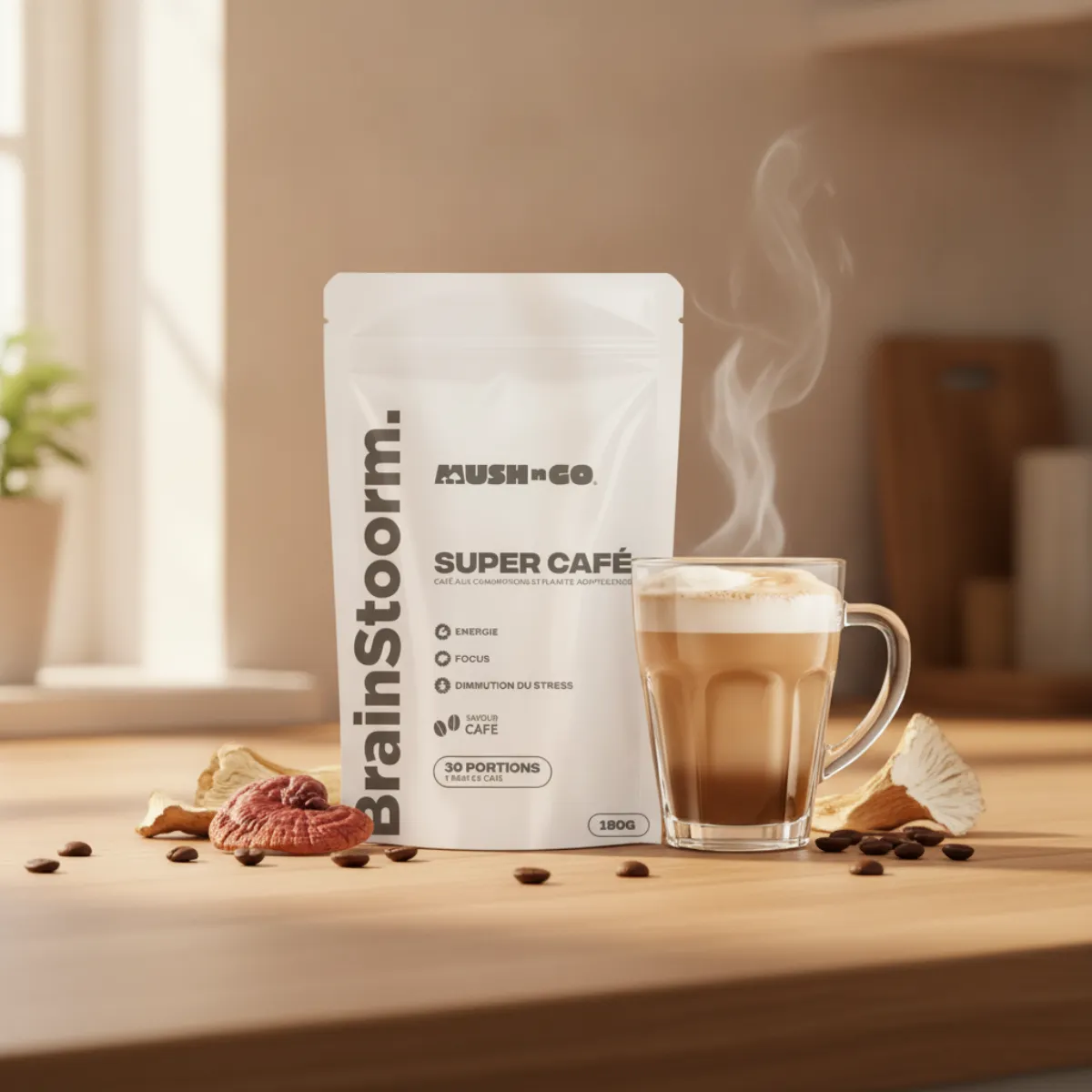 Mon avis sur le Brainstorm Coffee MushNGo après un mois de rituel
