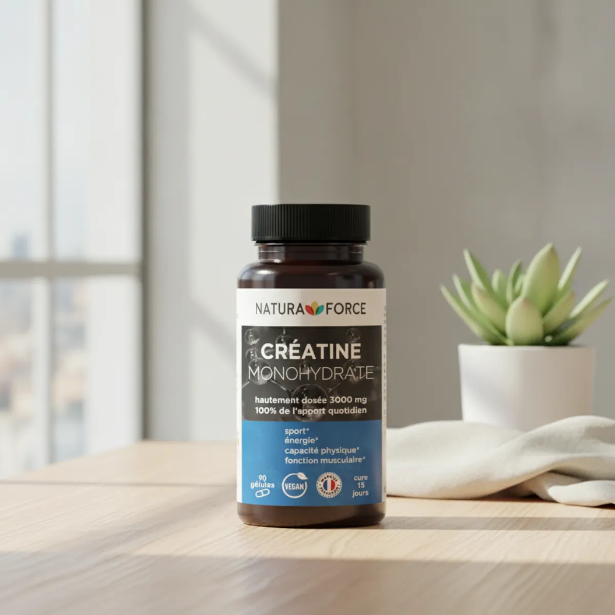 Avis Créatine Monohydrate Natura Force : mon test honnête