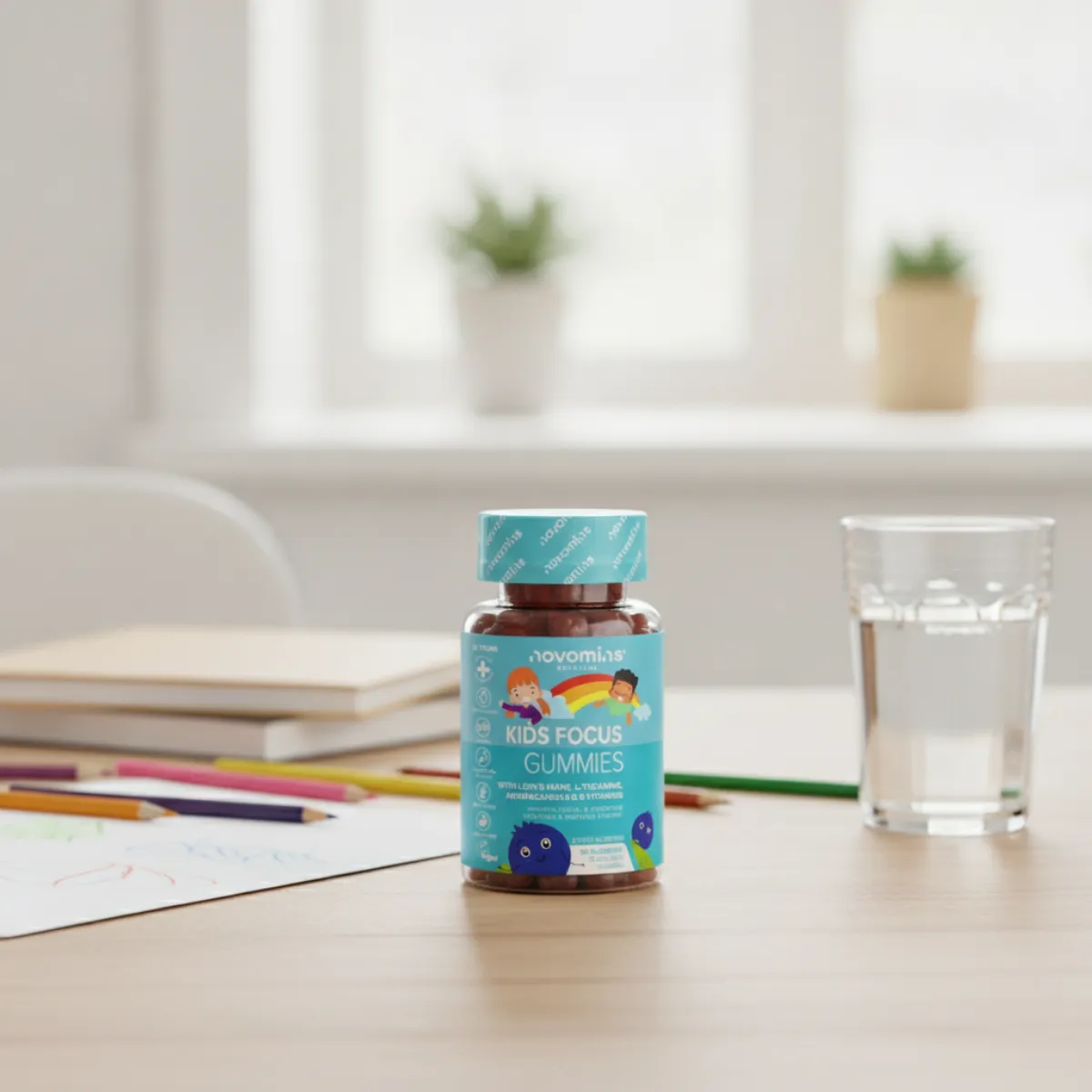 Novomins Kids Focus Gummies : mon avis honnête sur ces gummies concentration pour enfant