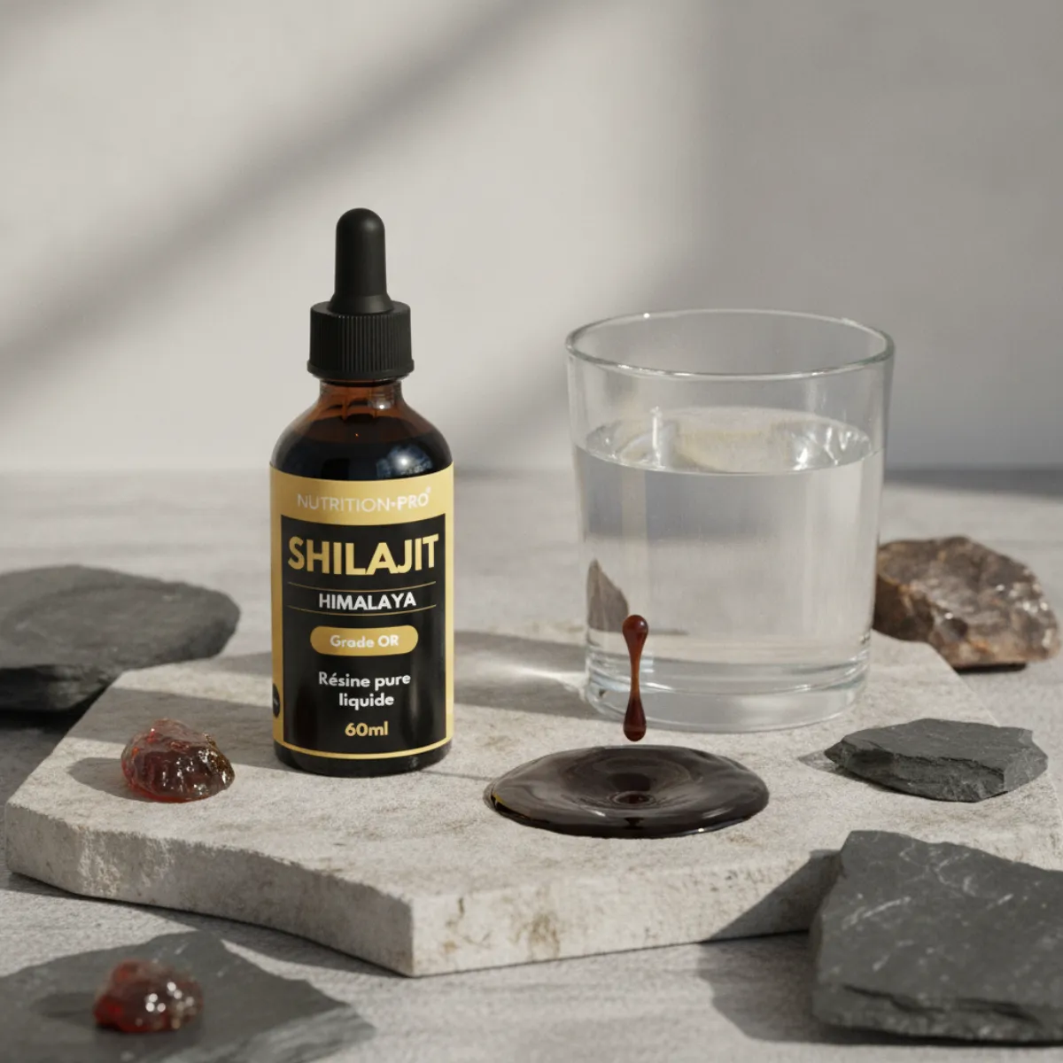 Mon avis sur le Shilajit Liquide NutritionPro après 8 semaines de test