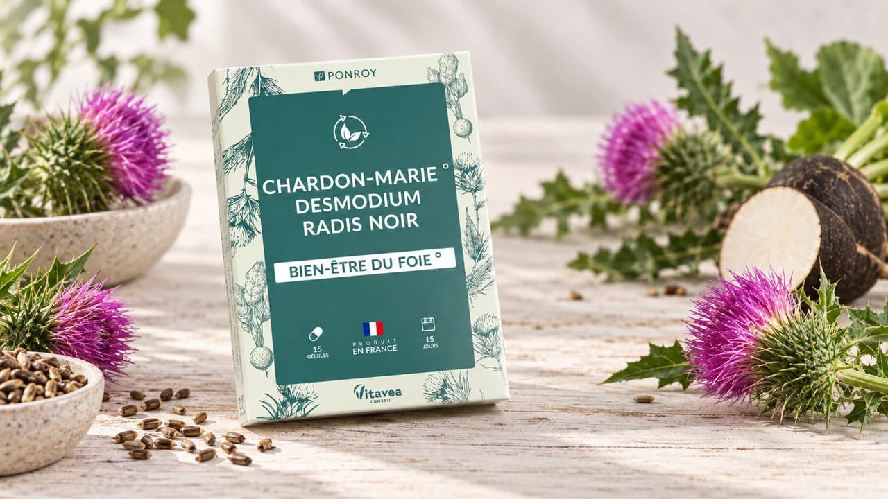 Avis Ponroy Chardon-Marie Desmodium Radis Noir : cure détox