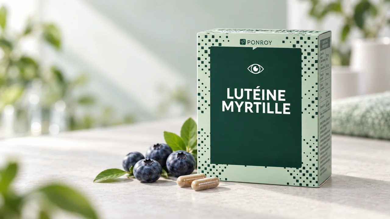 Ponroy Lutéine Myrtille avis : efficacité et confort visuel