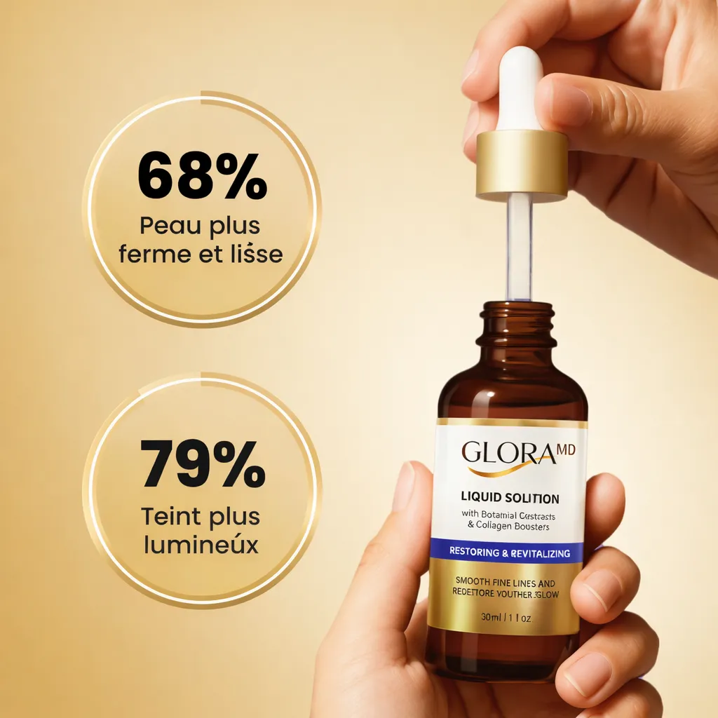 Sérum liftant GloraMD : Avis complet et résultats visibles