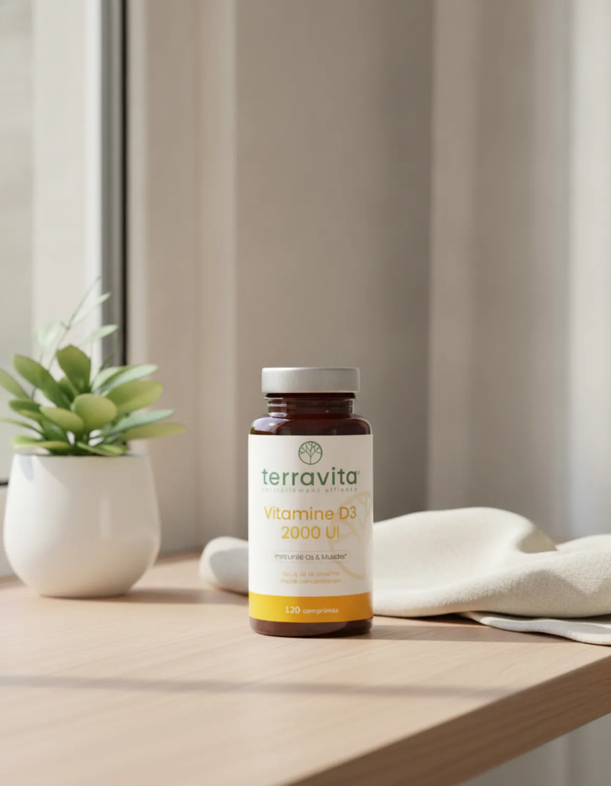 Avis Vitamine D3 2000 UI Terravita : mon test honnête