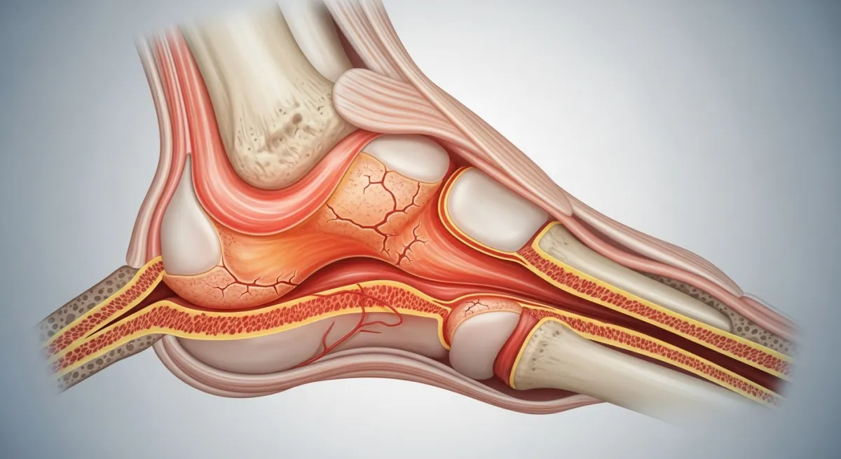 Arthrite de la cheville : causes et traitement
