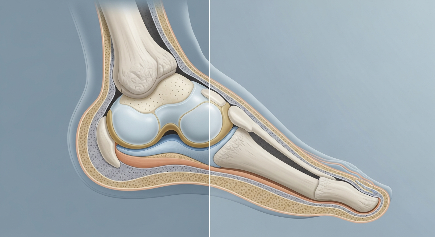 Arthrose de la cheville : causes et traitements