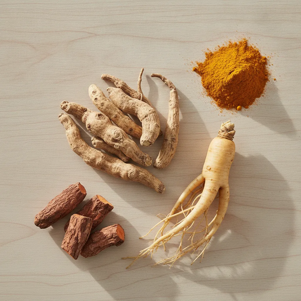 Ashwagandha, rhodiola et ginseng, les plantes adaptogènes de la Routine Morning Boost de D-LAB