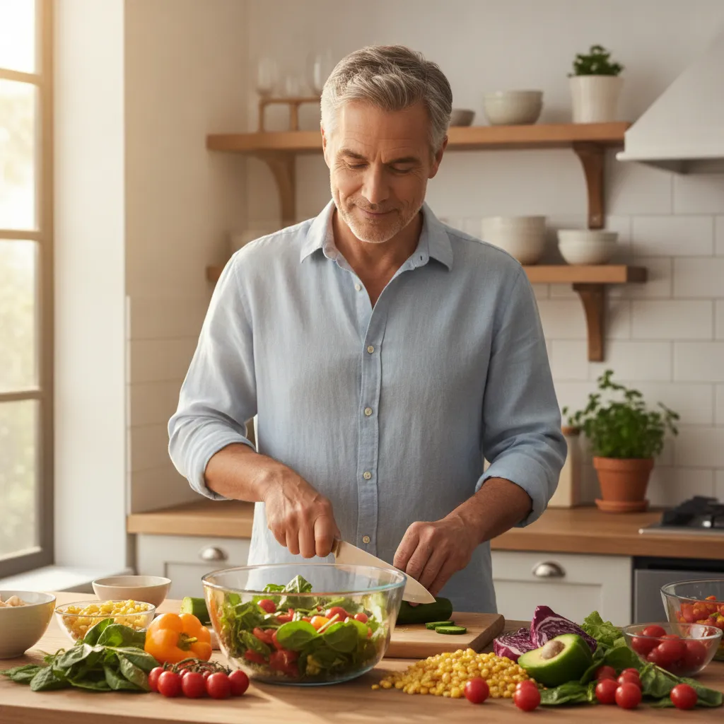 Alimentation équilibrée et hygiène de vie en soutien de Glucovin pour la glycémie