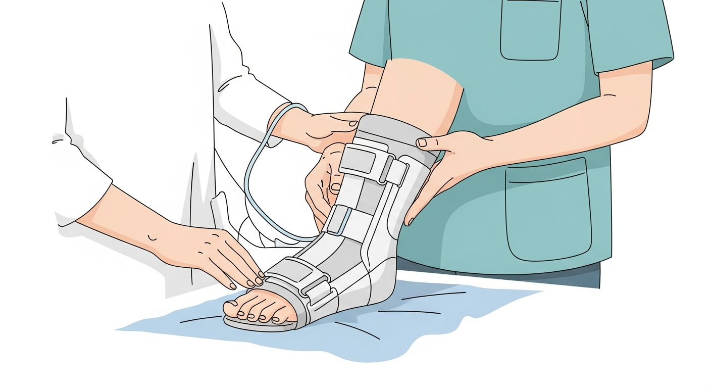 Immobilisation de la cheville : Guide complet 2026