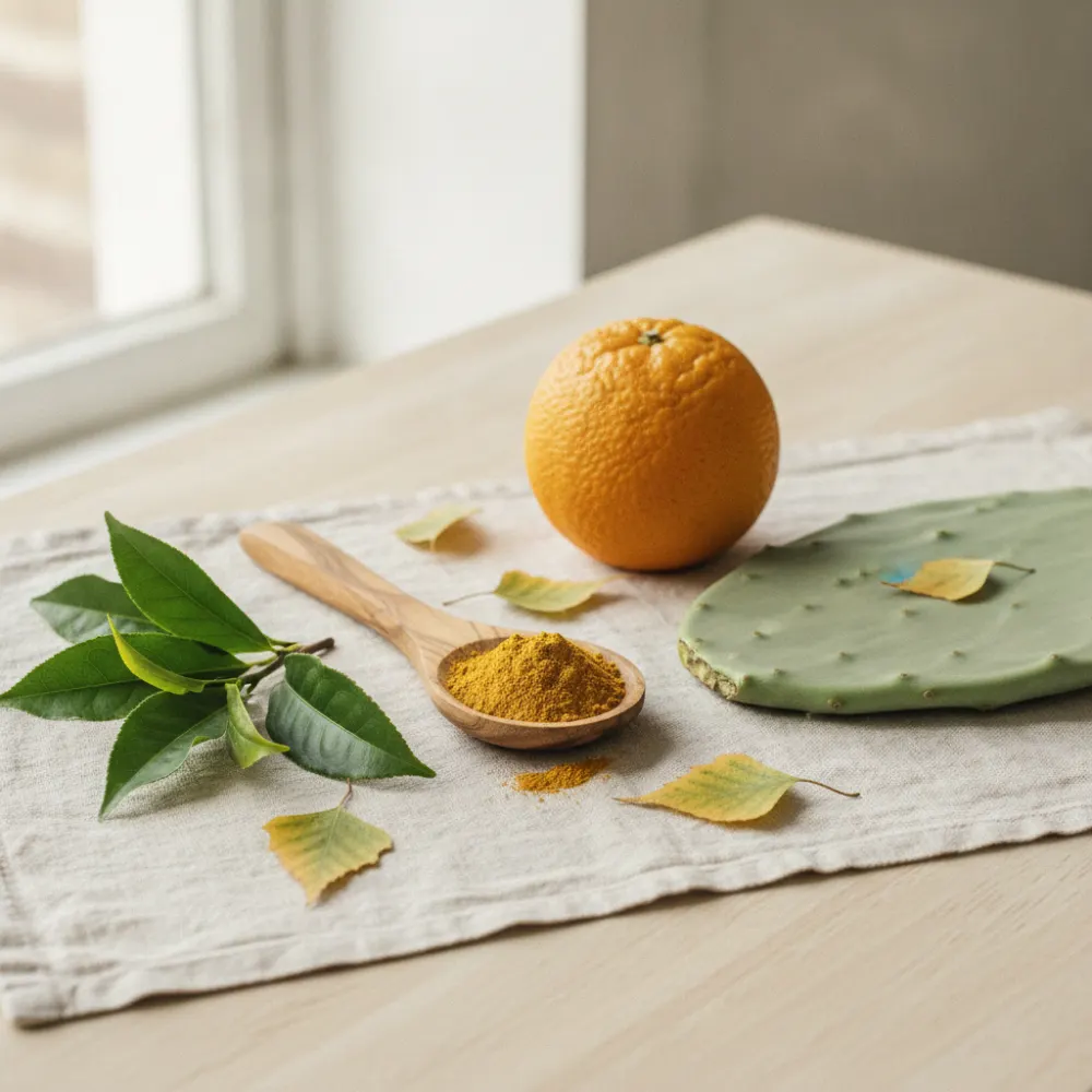 Composition de Purotyn : berbérine, thé vert, nopal et orange amère pour la satiété