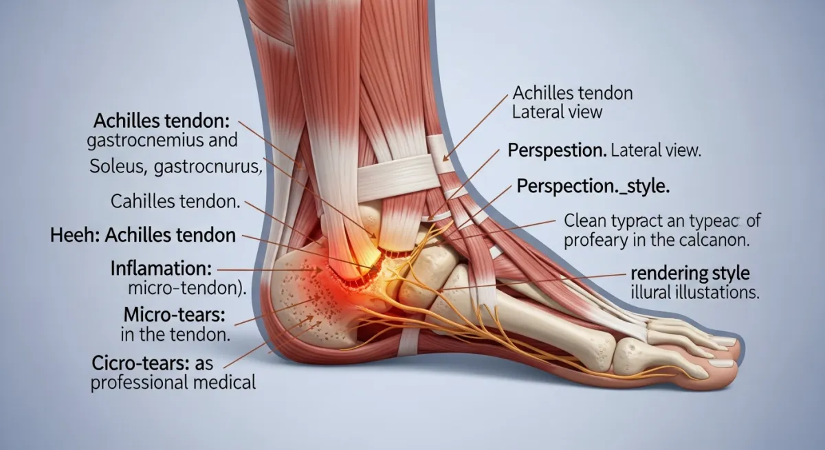 Tendinopathie du tendon d'Achille - Causes et Soins