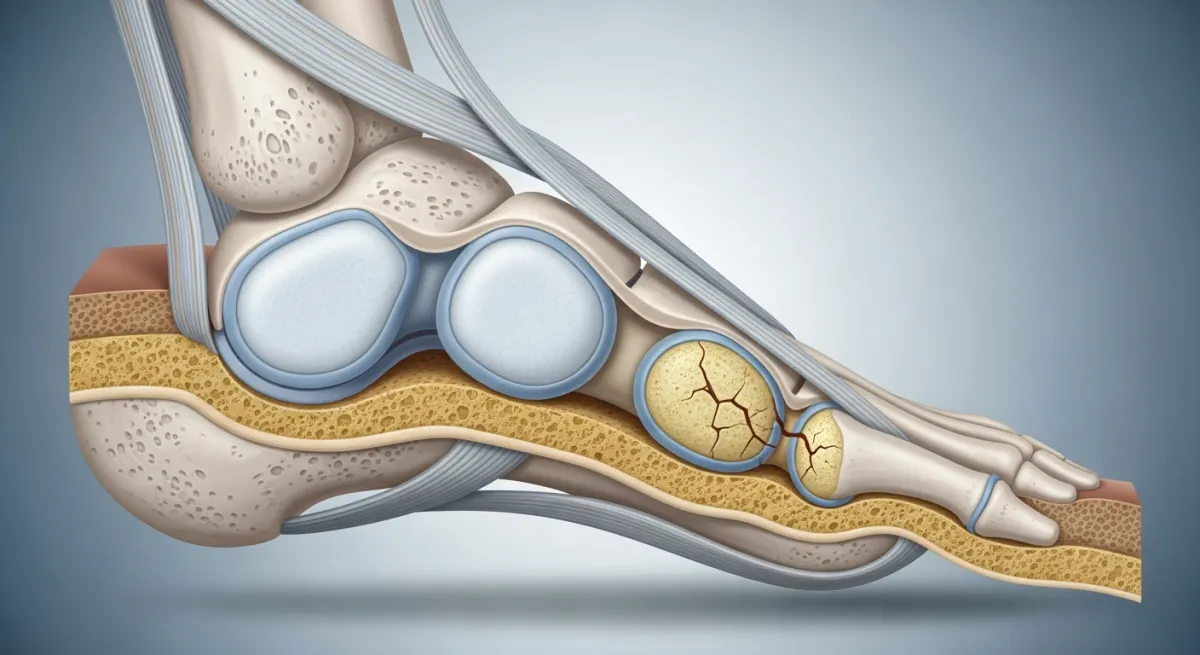 Usure du cartilage de la cheville : causes et solutions